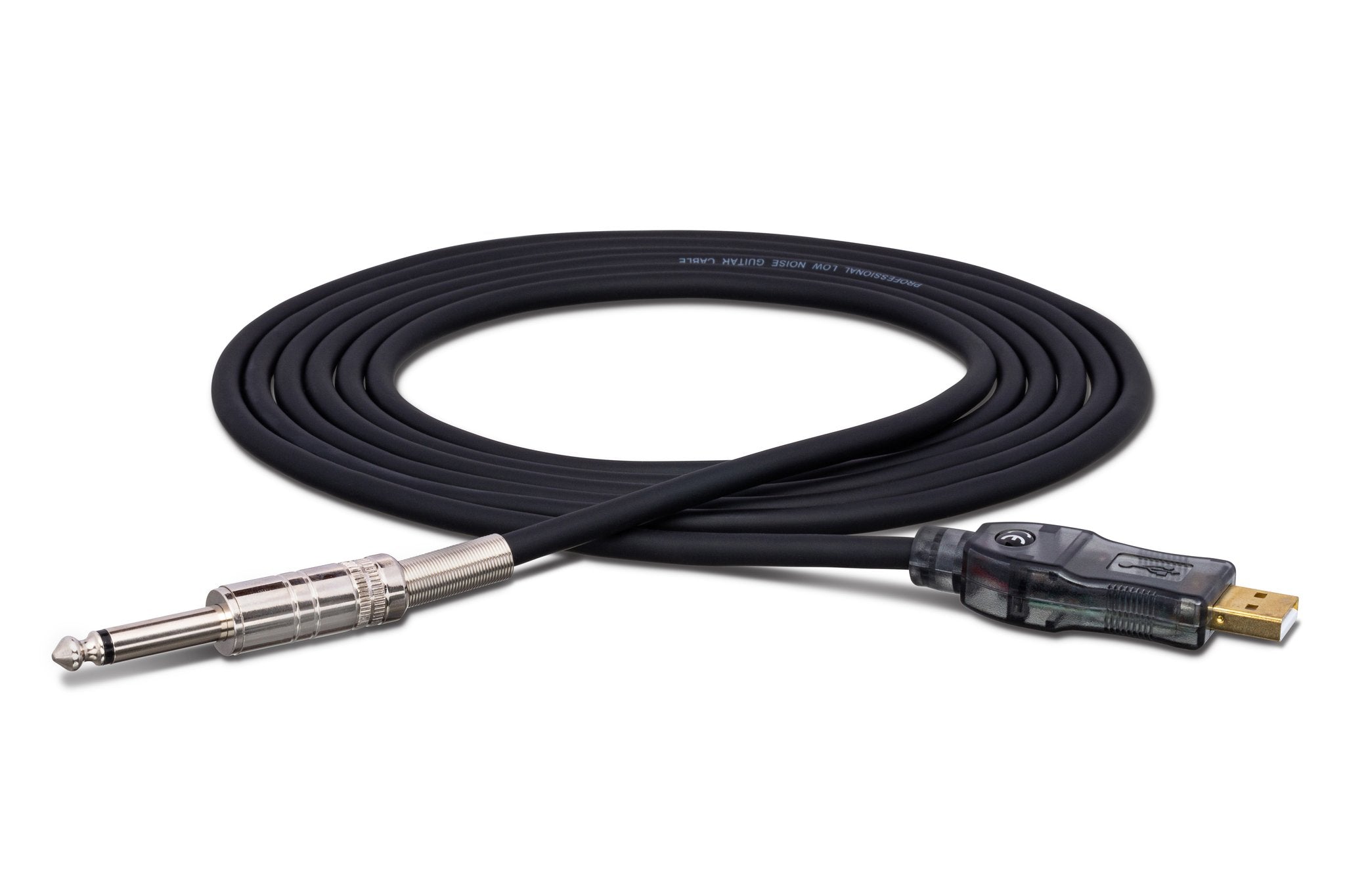 TRACKLINK Guitar to USB Interface, 1/4 in TS to USB Type A, 10 ft - Full