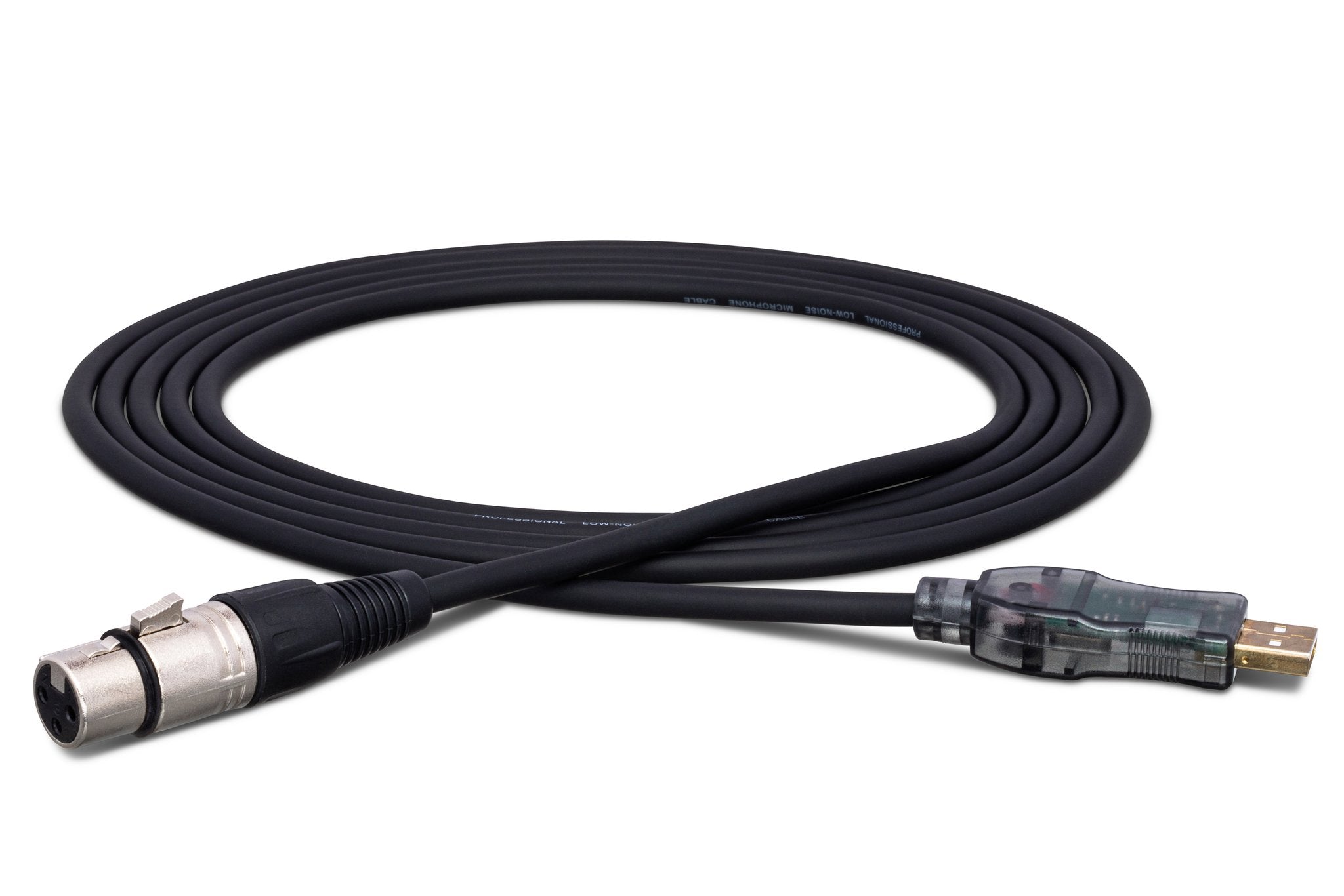 TRACKLINK Microphone to USB Interface, XLR3F to USB Type A, 10 ft - Full