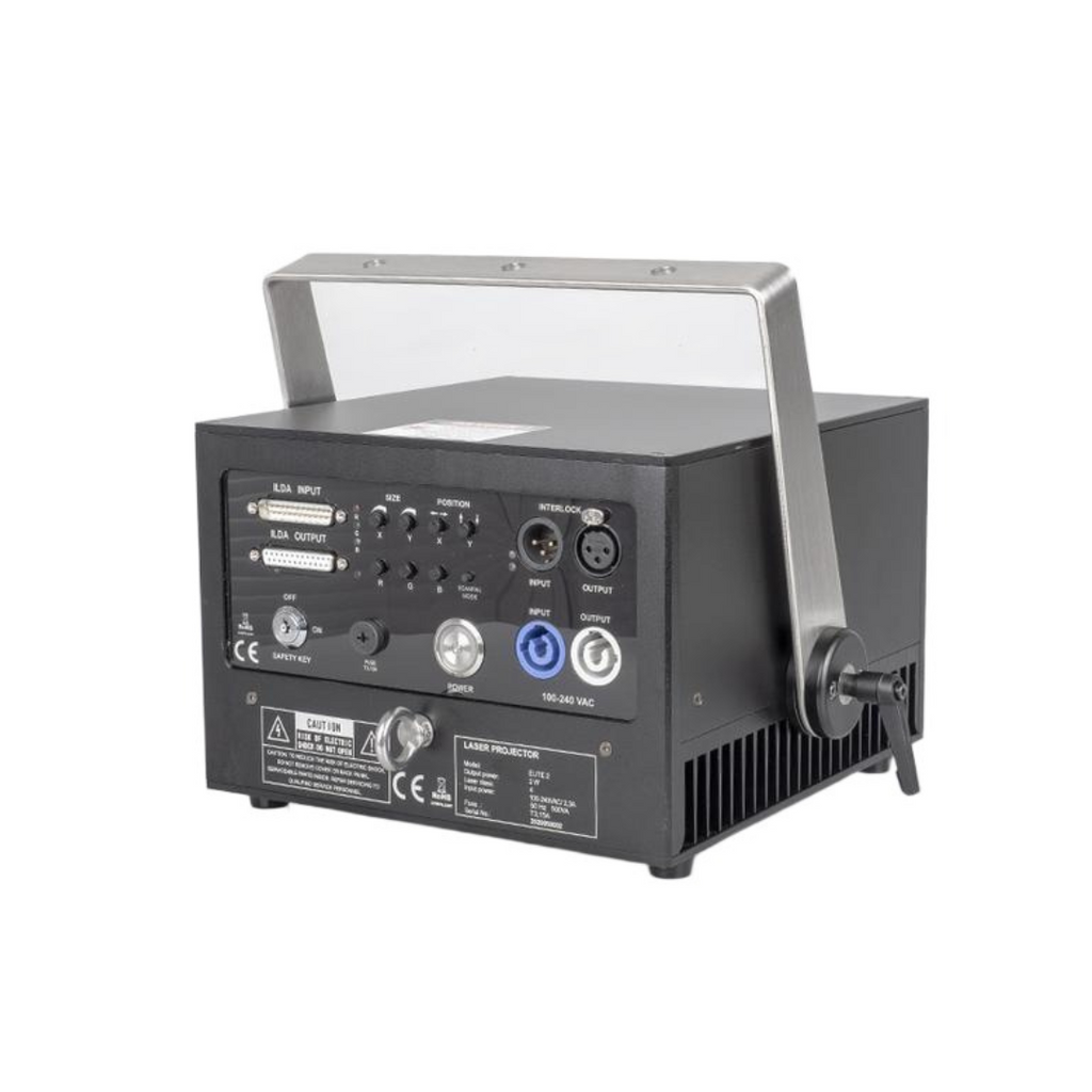 Kvant Clubmax 2000 ILDA Laser Light Fixtures