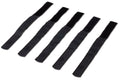 Hook and Loop Organizer, Black, Center-pass Gap, 0.75 in x 8 in - Full