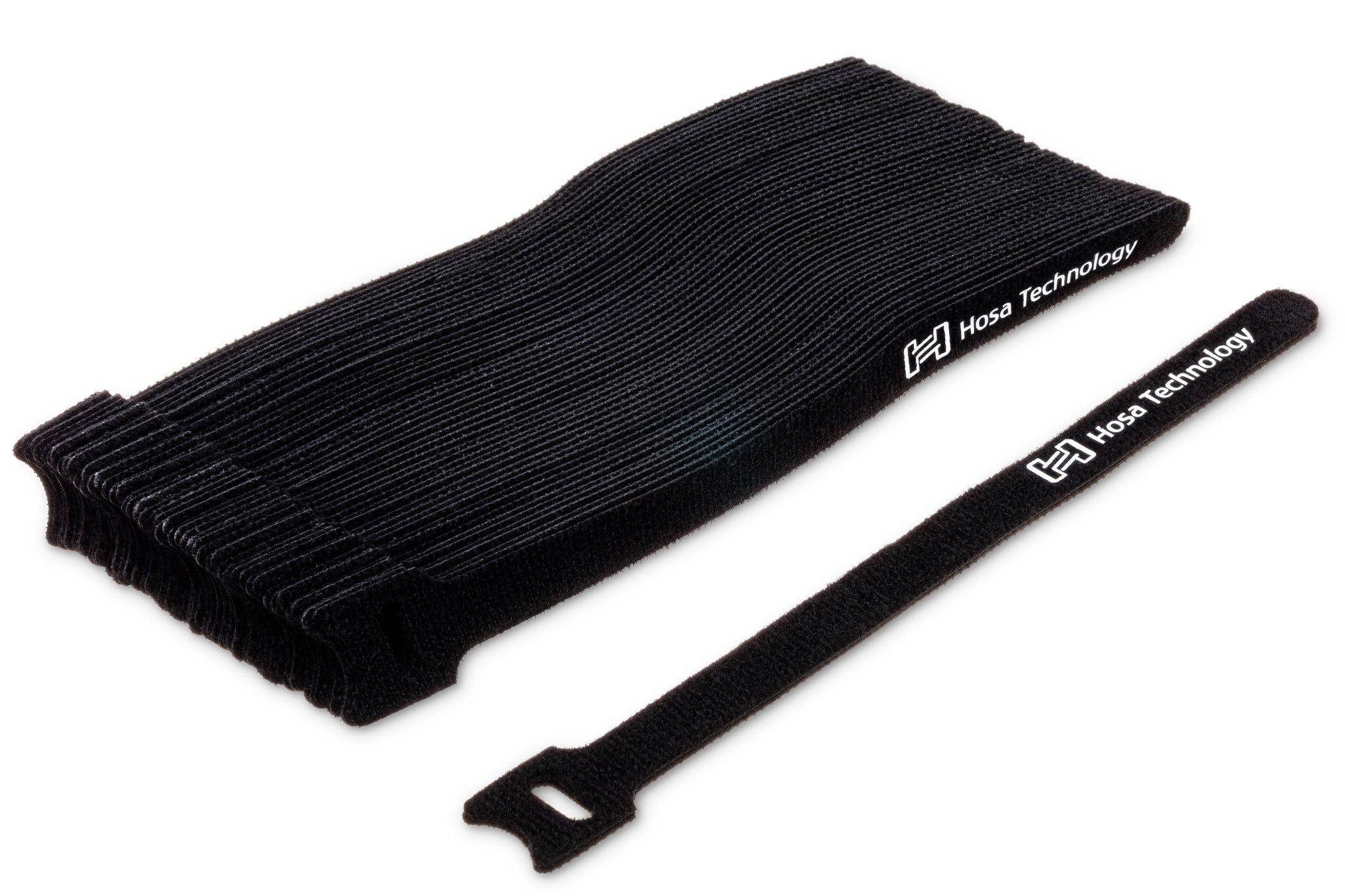 Cable Tie, Hook & Loop 0.5 in x 8 in, 50 pc - Full