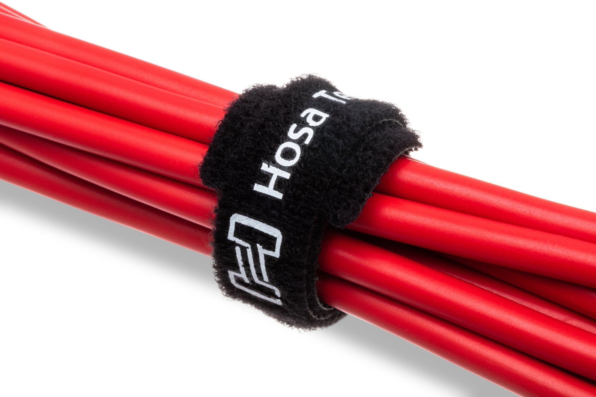 Cable Tie, Hook & Loop 0.5 in x 8 in, 50 pc - Wrapped