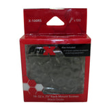 Rack Screws W-Black Nylon Washers Pack of 100