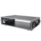 Prox X-2UE 2U Deluxe Effects Rack 14" deep Rail to Rail w/ handles