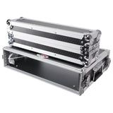 Prox X-2UE 2U Deluxe Effects Rack 14" deep Rail to Rail w/ handles