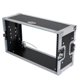6U Deluxe Effects Rack 7 In Deep Rail to Rail | W-Handles