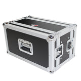 6U Deluxe Effects Rack 7 In Deep Rail to Rail | W-Handles