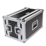 6U Deluxe Effects Rack 7 In Deep Rail to Rail | W-Handles