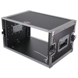 6U Deluxe 14" Deep 19" Width Amp Effects Rack Flight Hard Case