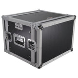 8U Deluxe Effects Rack Case 14 In Deep Rail to Rail