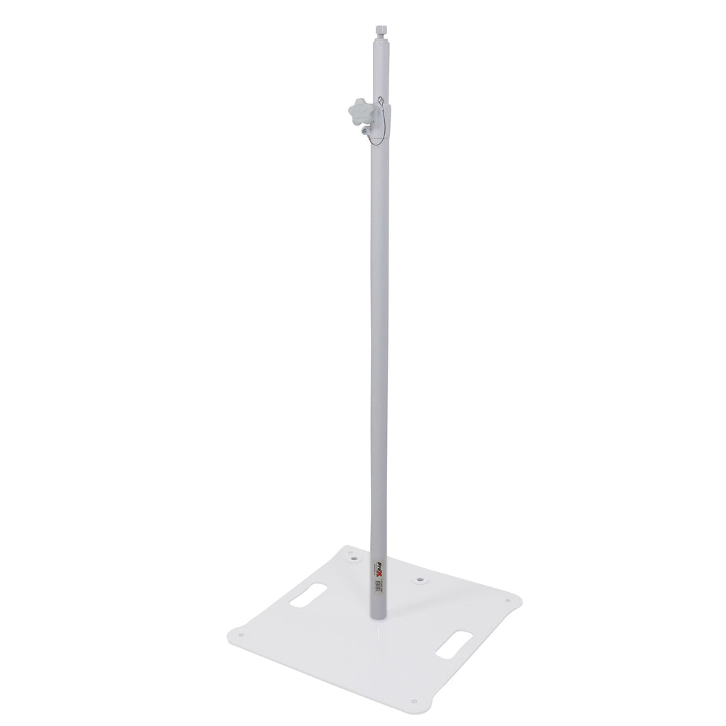Set of 2 Atlas Telescoping Poles White 56"–96" Adjustable Height