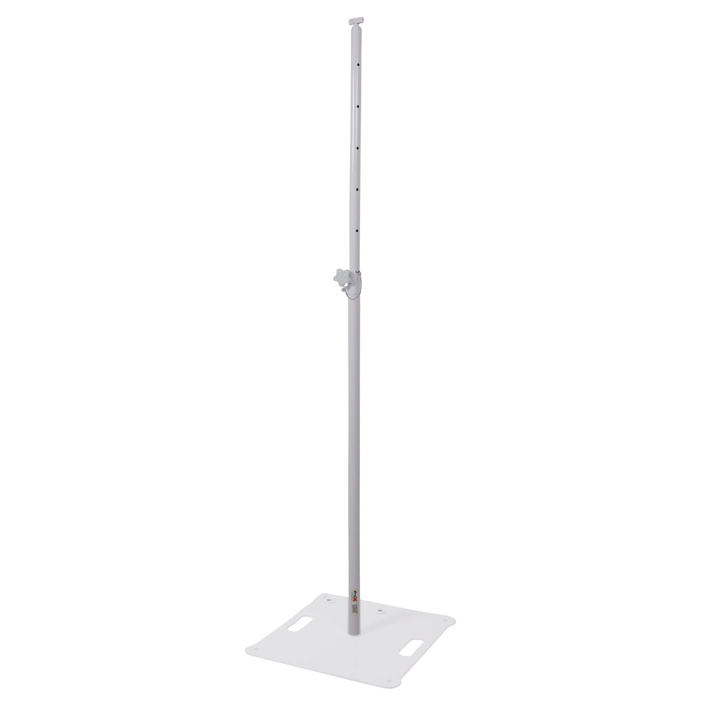 Set of 2 Atlas Telescoping Poles White 56"–96" Adjustable Height