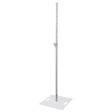 Set of 2 Atlas Telescoping Poles White 56"–96" Adjustable Height