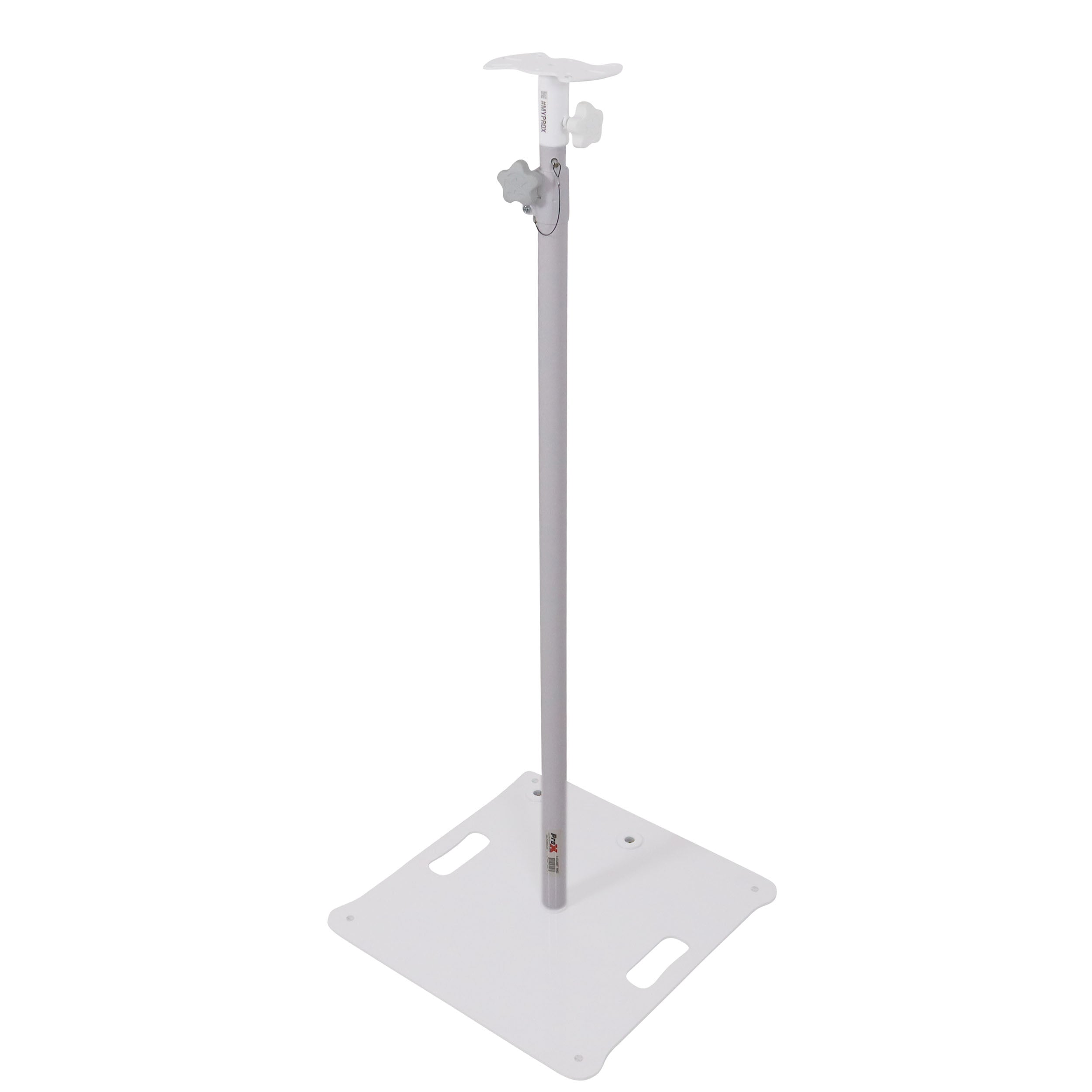 Set of 2 Atlas Telescoping Poles White 56"–96" Adjustable Height