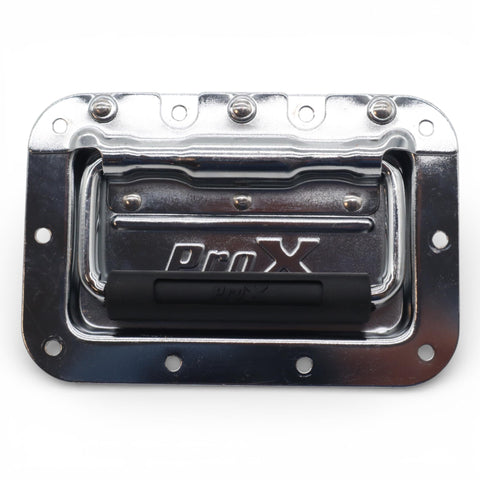 ProX X-CHANDLE M Medium Spring-Loaded Flight Case Handle with Rubber Grip