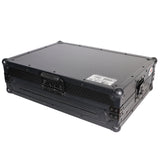Flight Case - For Hercules DJControl Inpulse 500 with Glide Sliding Laptop Shelf - Black on Black