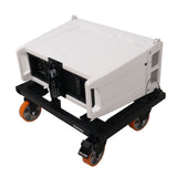 Heavy-Duty Wheel Dolly Fastening System for RCF HDL6A HDL26A Line Array Speakers Holds Up to 6 Cabinets