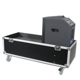 ATA Flight Case for 2x RCF EVOX12 or EV Evolve 50 Compact Arrays Fits Two Speakers and Subwoofers