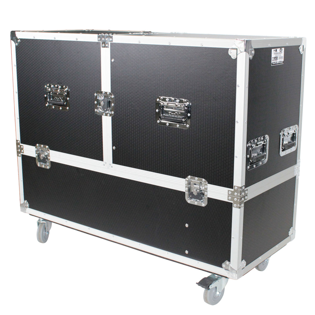 ATA Flight Case for 2x QSC KC12 Compact Arrays Fits Two Speakers and Subwoofers