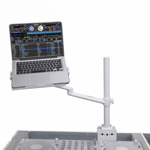 White Adjustable Arm Mount Mount Stand For 12-17