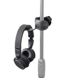 Universal Clamping Headphone Hanger for Speaker Poles and Stands