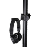 Universal Clamping Headphone Hanger for Speaker Poles and Stands