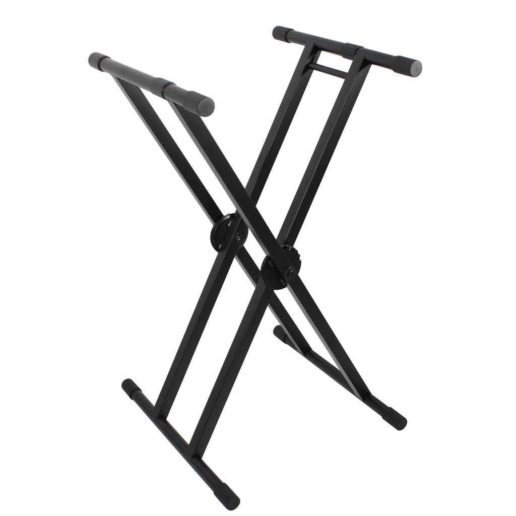 DJ Case/Keyboard Stand Double X Style W/Ergo Easy Lock