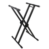 DJ Case/Keyboard Stand Double X Style W/Ergo Easy Lock