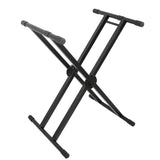 DJ Case/Keyboard Stand Double X Style W/Ergo Easy Lock