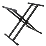 DJ Case/Keyboard Stand Double X Style W/Ergo Easy Lock