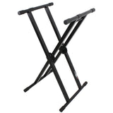 DJ Case/Keyboard Stand Double X Style W/Ergo Easy Lock