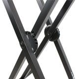 DJ Case/Keyboard Stand Double X Style W/Ergo Easy Lock