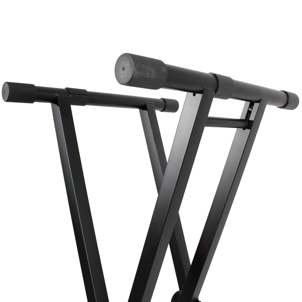 DJ Case/Keyboard Stand Double X Style W/Ergo Easy Lock