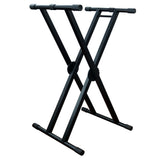 DJ Case/Keyboard Stand Double X Style W/Ergo Easy Lock