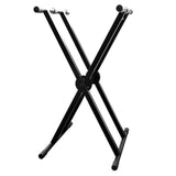 DJ Case/Keyboard Stand Double X Style W/Ergo Easy Lock