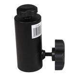 1 3/8" 35mm Universal Compact Single Stud Lighting M8 Mount for Most Speaker Stands Black
