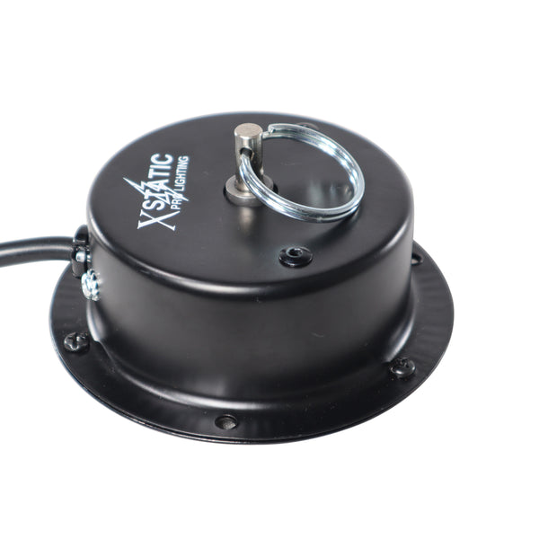 3 RPM Powered Rotating Disco Mirror Ball Motor with Ring – Supports 4"-16" Mirror balls