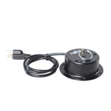 3 RPM Powered Rotating Disco Mirror Ball Motor with Ring – Supports 4"-16" Mirror balls