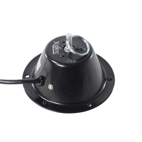 1 RPM Powered Rotating Disco Mirror Ball Motor with Ring Supports 16