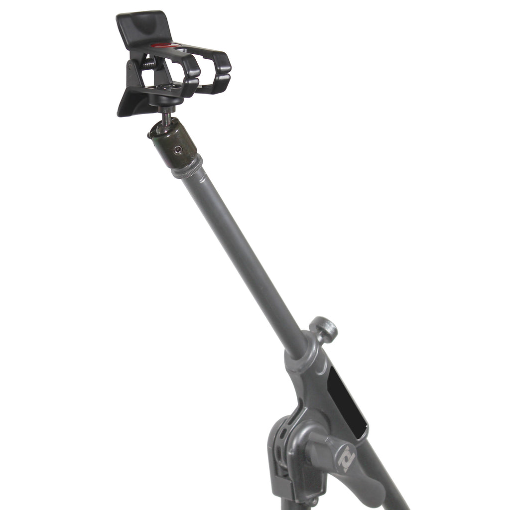 Mobi Buddy Hands Free Mobile Device Clip Kit DJ Cellphone holder Selfie Stick Table Stand Tripod Clamp and Case