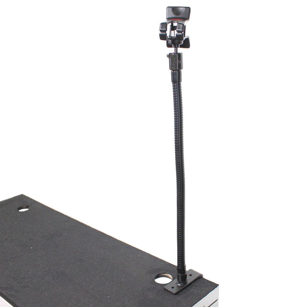 Mobi Buddy Hands Free Mobile Device Clip Kit DJ Cellphone holder Selfie Stick Table Stand Tripod Clamp and Case