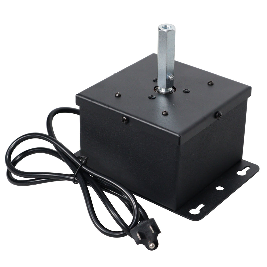 MOTOS Upright Mirror Ball Oscillating 1RPM Motor – Mounts up to 30" Mirror Balls Black Finish