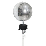 MOTOS Upright Mirror Ball Oscillating 1RPM Motor – Mounts up to 30" Mirror Balls Black Finish