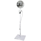 MOTOS Upright Mirror Ball Oscillating 1RPM Motor – Mounts up to 30" Mirror Balls White Finish