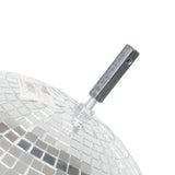 MOTOS Upright Mirror Ball Oscillating 1RPM Motor – Mounts up to 30" Mirror Balls Black Finish