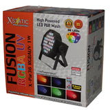 Fusion RGBA UV Par 36x 1W LED Slim Par Black Housing