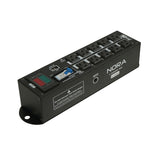 NORA 10 Way Power Distribution Compact Box for Powerkon to Edison with Power Cord