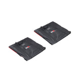 Pair of Polaris Base Plates – 2 Heavy-Duty Speaker Pole Base Plates in Black