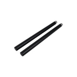 20" Set of 2 Speaker Extension Poles with M20 Thread and 1-3/8 in. Adapter – Black, 200 lb Capacity
