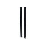 20" Set of 2 Speaker Extension Poles with M20 Thread and 1-3/8 in. Adapter – Black, 200 lb Capacity